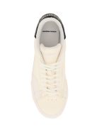 HERON PRESTON Vulcanized Low Top Sneakers HERON PRESTON Vulcanized Low Top Sneakers - WHITE BLACK (White)