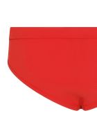 Dolce & Gabbana Red Swim Brief With Logo Dolce & Gabbana Red Swim Brief With Logo - Red