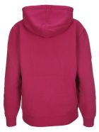 Saint Laurent Classic Logo Hoodie Saint Laurent Classic Logo Hoodie - FUCHSIA