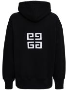 Givenchy Black Jersey Hoodie With Logo Givenchy Black Jersey Hoodie With Logo - Black