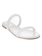 White Marley 05 Flat Sandal Gianvito Rossi White Marley 05 Flat Sandal