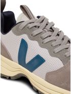 Veja Mesh And Vegan Recycled Suede Sneakers With Logo Veja Mesh And Vegan Recycled Suede Sneakers With Logo - Multicolor
