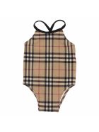 Burberry Swimwsuit Burberry Swimwsuit - Beige Check