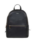 Furla Free Backpack M In Leather And Black Color Furla Free Backpack M In Leather And Black Color - Black