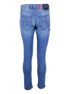 Sartoria Tramarossa Leonardo Stretch Selvedge Denim Trousers With 5 Pockets With Tailored Stitching Sartoria Tramarossa Leonardo Stretch Selvedge Denim Trousers With 5 Pockets With Tailored Stitching - Denim