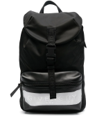Black Logo Panel Drawstring Backpack Givenchy Black Logo Panel Drawstring Backpack