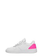 D.A.T.E. Court Sneakers In White Leather D.A.T.E. Court Sneakers In White Leather - white
