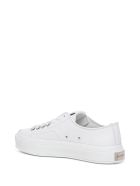 Givenchy White Grain Leather City Sneakers Givenchy White Grain Leather City Sneakers - White