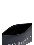 Givenchy Large Zipped Clutch In Black Leather Givenchy Large Zipped Clutch In Black Leather - black