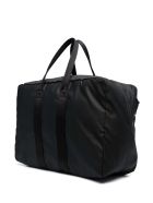 Man Black Mcqueen Graffiti Travel Bag Alexander McQueen Man Black Mcqueen Graffiti Travel Bag - Black/black off white