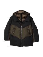 Moncler Black / Green Jacket Unisex Moncler Black / Green Jacket Unisex - Nero/verde