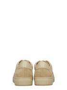 Common Projects Bball Low Sneakers In Powder Leather And Fabric Common Projects Bball Low Sneakers In Powder Leather And Fabric - powder