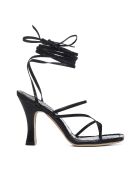 Paris Texas Mirta Animalier-effect Leather Sandals Paris Texas Mirta Animalier-effect Leather Sandals - Nero
