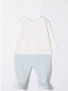 Fendi Set With Logo Fendi Set With Logo - Light blue