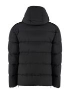 Dolce & Gabbana Hooded Full-zip Down Jacket Dolce & Gabbana Hooded Full-zip Down Jacket - black