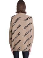 Balenciaga Knitwear In Beige Wool Balenciaga Knitwear In Beige Wool - beige