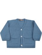 Little Bear Light Blue Cardigan For Baby Boy Little Bear Light Blue Cardigan For Baby Boy - Light Blue