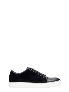 Lanvin Dbb1 Sneakers In Black Suede Lanvin Dbb1 Sneakers In Black Suede - black