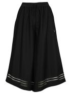 Adidas Originals Black Wide-leg Trousers Adidas Originals Black Wide-leg Trousers - BLACK
