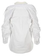 T By Alexander Wang Layered Off-the-shoulder Shirt T by Alexander Wang Layered Off-the-shoulder Shirt - WHITE