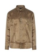 Saint Laurent Col Yves Shirt Saint Laurent Col Yves Shirt - Beige Craie