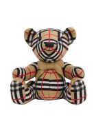 Burberry Vintage Check Teddy Bear In Merino Wool Burberry Vintage Check Teddy Bear In Merino Wool - Beige