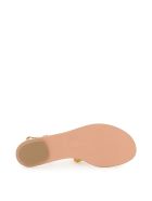 Aquazzura Manguito Flat Sandals Aquazzura Manguito Flat Sandals - SWEET HONEY (Beige)