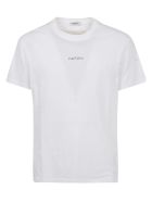 Valentino T-shirt Jersey,regular,print Vltn Valentino T-shirt Jersey,regular,print Vltn - Bianco Nero