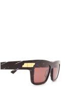 Bottega Veneta Bottega Veneta Bv1058s Burgundy Sunglasses Bottega Veneta Bottega Veneta Bv1058s Burgundy Sunglasses - Burgundy