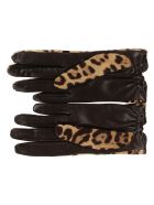 Valentino Garavani Gloves Vlogo Valentino Garavani Gloves Vlogo - Maculato Bitter Chocolate