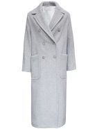 Antonelli Double-breasted Zeffiro Wool Blend Coat Antonelli Double-breasted Zeffiro Wool Blend Coat - Grey