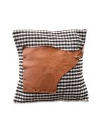 Cushions Shepherd 40x40 Cm Le Botteghe su Gologone Cushions Shepherd 40x40 Cm - Black Fantasy