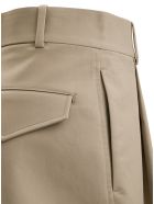 Bottega Veneta Beige Cotton Bermuda Shorts Bottega Veneta Beige Cotton Bermuda Shorts - Beige