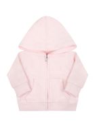 Ralph Lauren Tracksuit For Baby Girl With Pony Logo Ralph Lauren Tracksuit For Baby Girl With Pony Logo - Pink