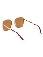 Gg0802s Sunglasses Gucci Gg0802s Sunglasses - 002 GOLD GOLD BROWN