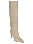 Paris Texas Embossed Croco Stiletto Boots Paris Texas Embossed Croco Stiletto Boots - Mandarin