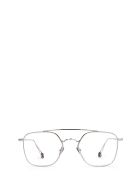 AHLEM Ahlem Place Colette Optic White Gold Glasses AHLEM Ahlem Place Colette Optic White Gold Glasses