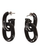 Paco Rabanne Chain Earrings Paco Rabanne Chain Earrings - Black