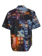 MSGM Graphic House Print Shirt MSGM Graphic House Print Shirt - Multicolor