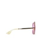 Gucci GG0897S Sunglasses Gucci GG0897S Sunglasses - Gold Gold Pink