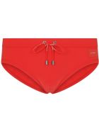 Dolce & Gabbana Red Swim Brief With Logo Dolce & Gabbana Red Swim Brief With Logo - Red