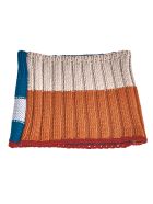 Colville Handknit Collars Colville Handknit Collars - Red Cream Blue Orange Redcbo