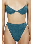 Oseree Lumiere 90s Balconette Beachwear Oseree Lumiere 90s Balconette Beachwear - blue