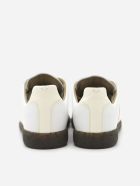 Replica Leather Sneakers With Contrasting Inserts Maison Margiela Replica Leather Sneakers With Contrasting Inserts - T1003