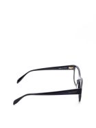 Alexander McQueen AM0262S Sunglasses Alexander McQueen AM0262S Sunglasses - Black Black Grey