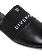 Givenchy 4g Flat Mules In Black Leather Givenchy 4g Flat Mules In Black Leather - Black