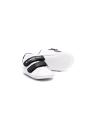 White And Black Baby Sneakers With Logo Givenchy White And Black Baby Sneakers With Logo - Black/white