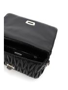 Miu Miu Quilted Shoulder Bag With Pouch Miu Miu Quilted Shoulder Bag With Pouch - Nero