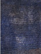 f cashmere Woven Scarf f cashmere Woven Scarf - Blue/Brown