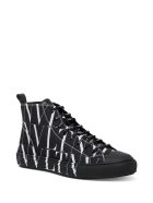 Valentino Garavani Vltn Times Black Sneakers Valentino Garavani Vltn Times Black Sneakers - Black